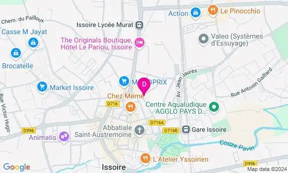 Localisation Lea Marin