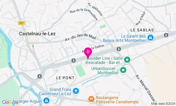 Localisation Adline Zephir
