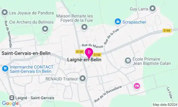 Localisation Jean Baptiste Neel