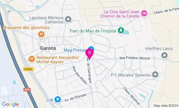 Localisation Astrid Leveque