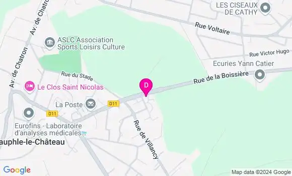 Localisation Alice Bordeau
