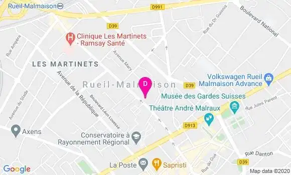 Localisation Yves Lanaspre