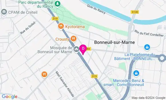 Localisation Olivier Seror