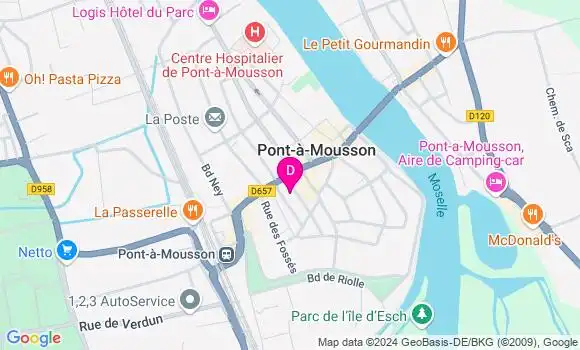 Localisation Justin Meunier