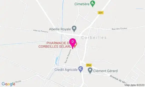 Localisation Christophe Laroussinie
