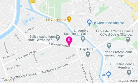 Localisation Dorothee Barge