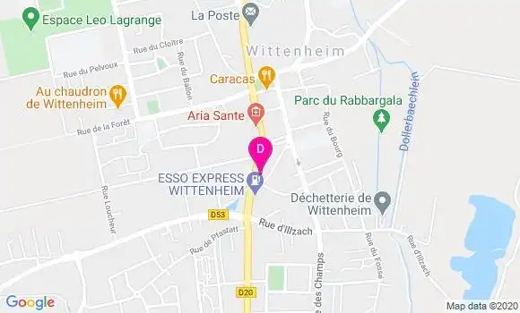 Localisation Jean Thomann