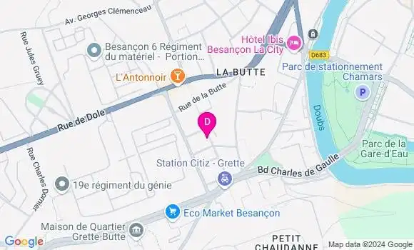 Localisation Paul Antoine Flusin