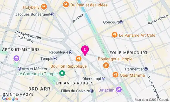 Localisation Victoire Rochet