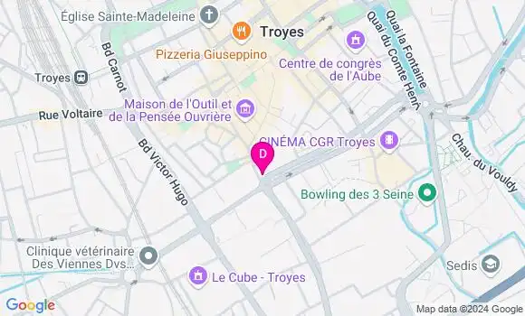 Localisation Marie Anne Lansin