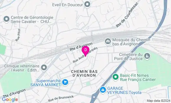Localisation Valentine Lamouche
