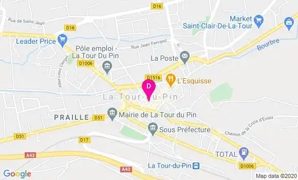 Localisation Jean Marc Brun