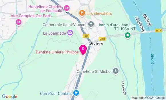 Localisation Elise Liniere