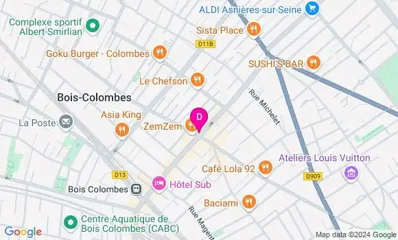 Localisation Salome Zerbib