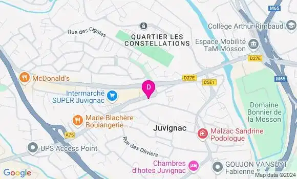 Localisation Berenice Delmas