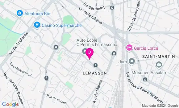 Localisation Samy Kettinger