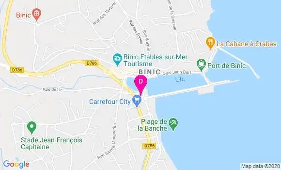 Localisation Paul Diraison