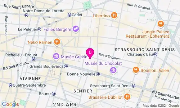 Localisation Sarah Brigonnet