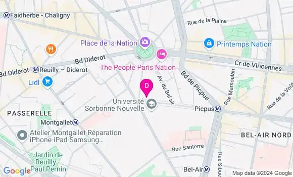 Localisation Pauline Louval