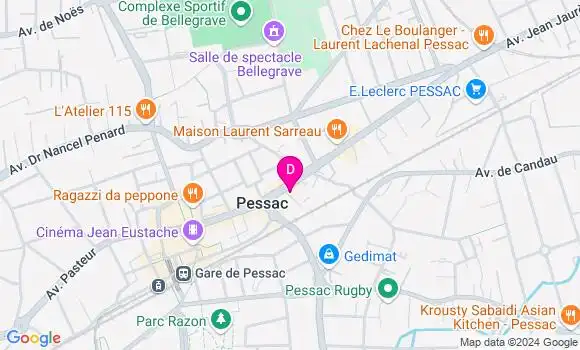 Localisation Louise Lachenaud