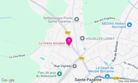 Localisation Antoine Mercier