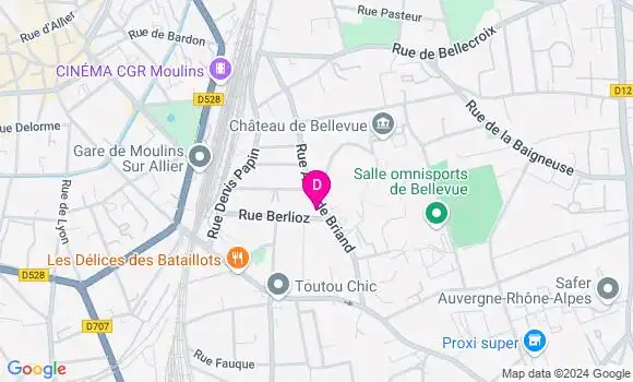 Localisation Pauline Doubre