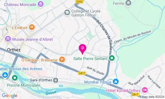 Localisation Guillaume Robert