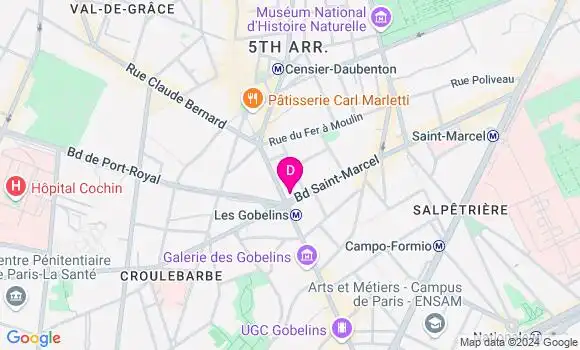 Localisation Mathilde Barriere