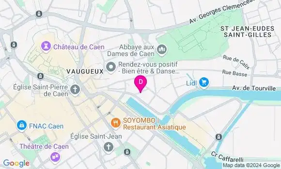 Localisation Juliette Amice