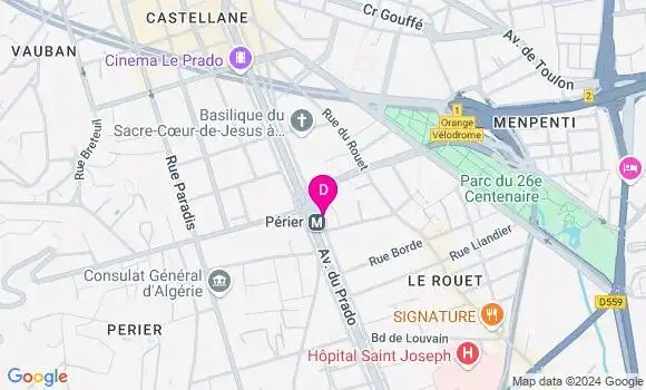 Localisation Victor Priol