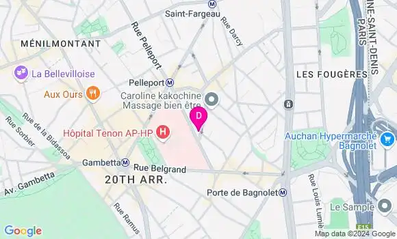 Localisation Camille Hurand