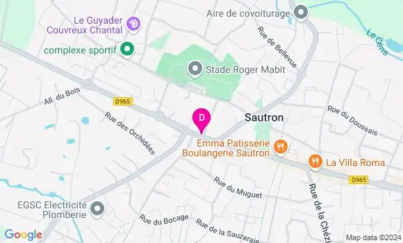 Localisation Sylvain Barbet