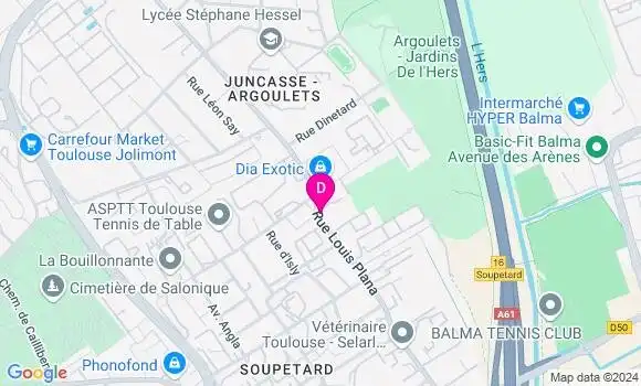 Localisation Audric Borra