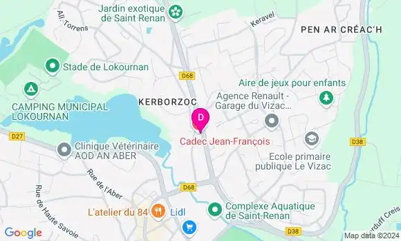Localisation Tristan Beau