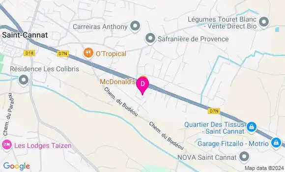 Localisation André Raphaël Brignon