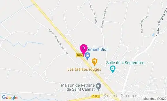 Localisation Nathalie Beaugrand
