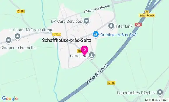 Localisation Camille Mohr