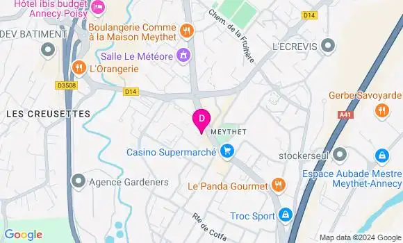 Localisation Violette Eichenlaub