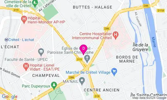 Localisation Bénédicte Lafont
