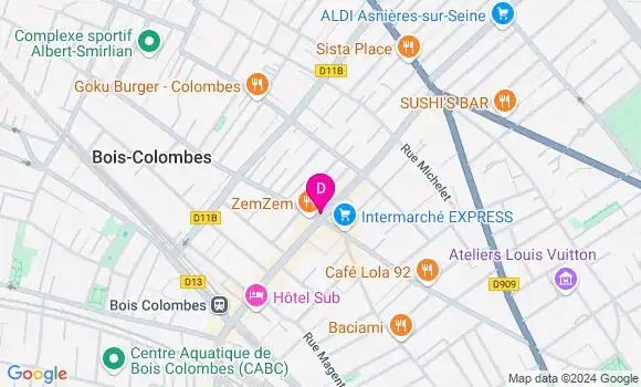 Localisation Ines Berges