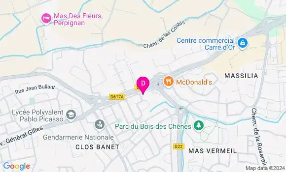 Localisation Francesco Dente