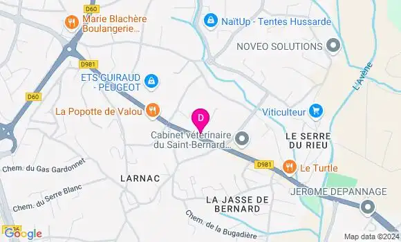 Localisation Marion Domergue