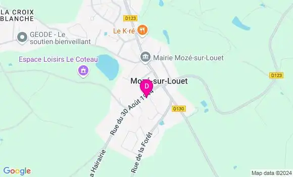 Localisation Suzanne Maunoury