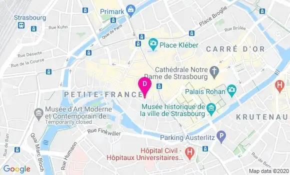 Localisation Sandra Daout