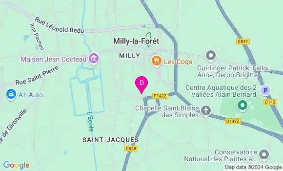 Localisation Oriane Geoffroy