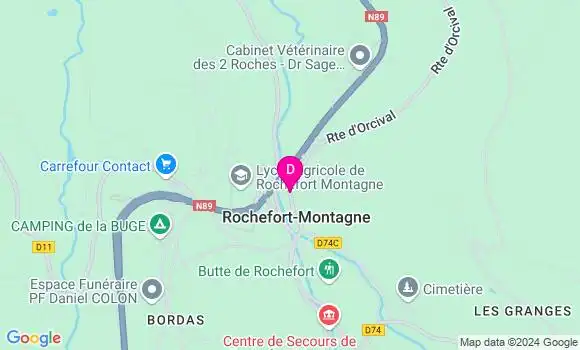 Localisation Josselin Fumoux