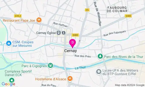 Localisation Fannie Detappe