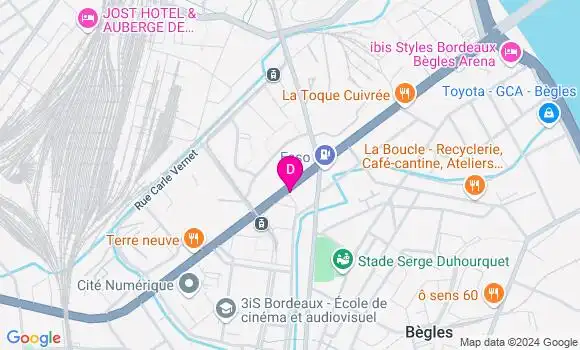 Localisation Christophe Coriatt