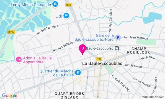 Localisation Brunella Moricet