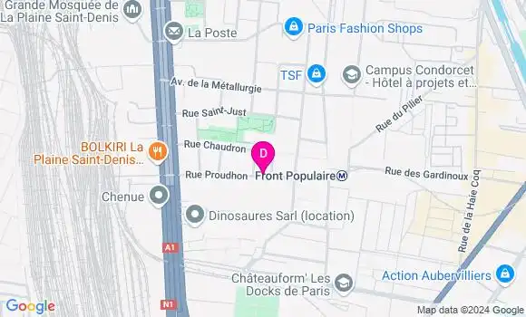 Localisation Lauriane Pot